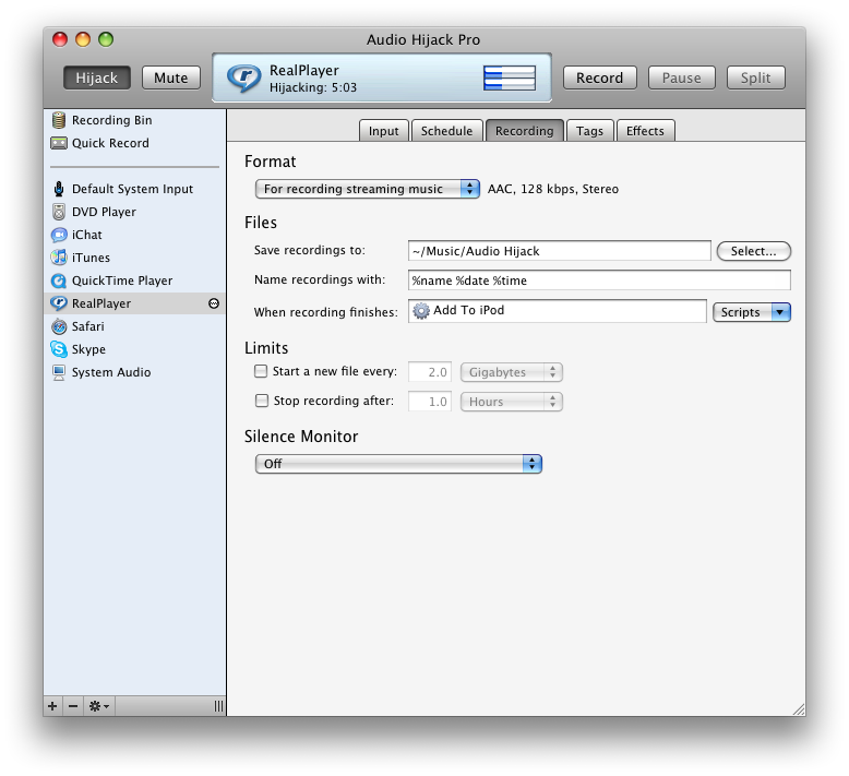 Rogue Amoeba | Audio Hijack Pro: Record Any Audio On Mac OS X