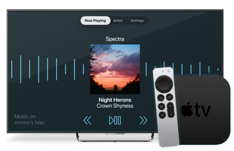 Rogue Amoeba  Airfoil Satellite: Stream audio from your Mac to Apple TV
